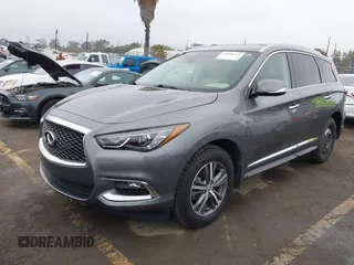 2019 Infiniti QX60 Luxe with VIN 5N1DL0MN9KC569666, listed as a IAAI auction lot 41904215 with 44,410 mi miles and . Bid and sale history available at DreamBid. Image 17.