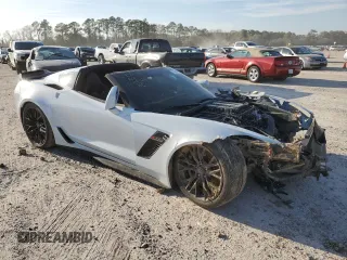2019 Chevrolet Corvette Z06 3LZ with VIN 1G1YU2D68K5602581, listed as a Copart auction lot 41882004 with 12,949 mi miles. Bid and sale history available at carsss.com. Image 4.