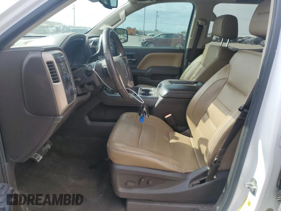 2017 GMC Sierra 1500 Denali with VIN 3GTU2PEJ6HG272209, listed as a Copart auction lot 53292975 with 106,499 mi miles and Salvage Title. Bid and sale history available at DreamBid. Image 7.