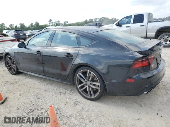 2016 Audi S7 with VIN WAUW2AFC5GN010402, listed as a Copart auction lot 55506875 with 51,585 mi miles and Clean Title. Bid and sale history available at DreamBid. Image 2.