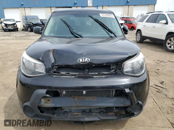 2015 Kia Soul + with VIN KNDJP3A59F7128409, listed as a Copart auction lot 52308825 with 116,542 mi miles and Clean Title. Bid and sale history available at carsss.com. Image 5.