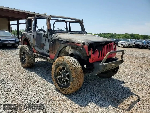 2013 Jeep Wrangler Sport with VIN 1C4AJWAG6DL664243, listed as a Copart auction lot 53200165 with Not provided miles and Salvage title. Bid and sale history available at DreamBid. Image 11.