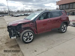 2021 Jeep Compass Limited with VIN 3C4NJDCBXMT537779, listed as a Copart auction lot 50303925 with 27,913 mi miles and Non Repairable. Bid and sale history available at DreamBid. Image 1.