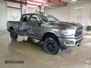 2020 Ram 2500 Laramie with VIN 3C6UR5FL0LG192484, listed as a Copart auction lot 59670435 with 41,210 mi miles and Salvage title. Bid and sale history available at DreamBid. Image 4.