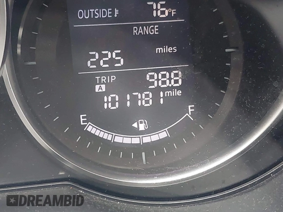 2015 Mazda CX-5 Touring with VIN JM3KE2CY8F0545967, listed as a IAAI auction lot 41909920 with 101,781 mi miles. Bid and sale history available at carsss.com. Image 15.