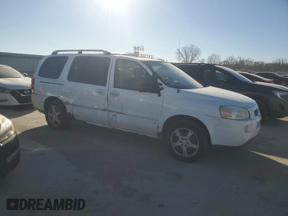 2006 Chevrolet Uplander LT w/1LT with VIN 1GNDV33L36D122659, listed as a Copart auction lot 42207784 with 199,150 mi miles and Salvage Title. Bid and sale history available at carsss.com. Image 4.