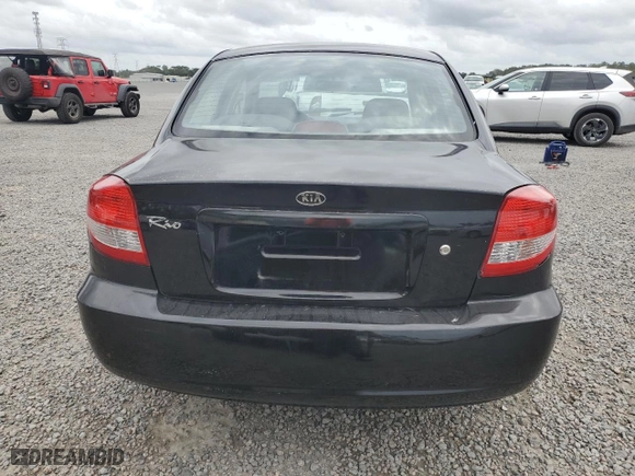 2004 Kia Rio with VIN KNADC125046349408, listed as a Copart auction lot 79868034 with 97,450 mi miles and Clean Title. Bid and sale history available at carsss.com. Image 6.