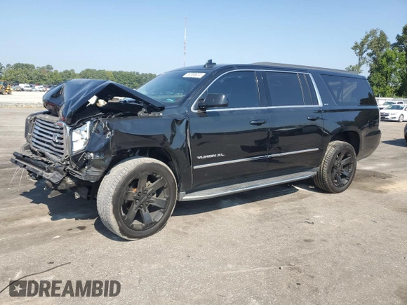 2018 GMC Yukon XL SLT with VIN 1GKS2GKC4JR357931, listed as a Copart auction lot 69365634 with 141,615 mi miles and Non Repairable. Bid and sale history available at carsss.com. Image 1.