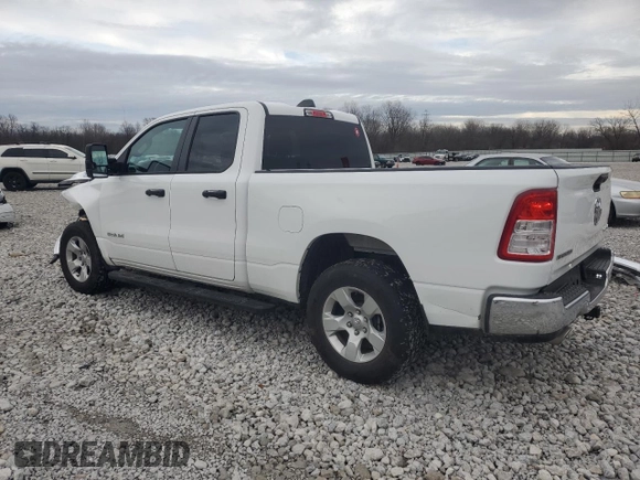 2023 Ram 1500 Big Horn with VIN 1C6SRFBT1PN512704, listed as a Copart auction lot 86628374 with 19,866 mi miles and Salvage Title. Bid and sale history available at carsss.com. Image 2.