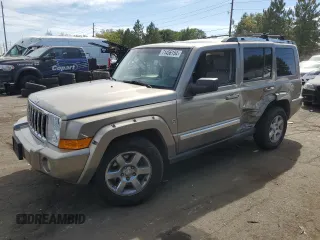 2006 Jeep Commander Limited with VIN 1J8HG58236C139928, listed as a Copart auction lot 71456154 with 197,697 mi miles and Salvage Title. Bid and sale history available at carsss.com. Image 1.