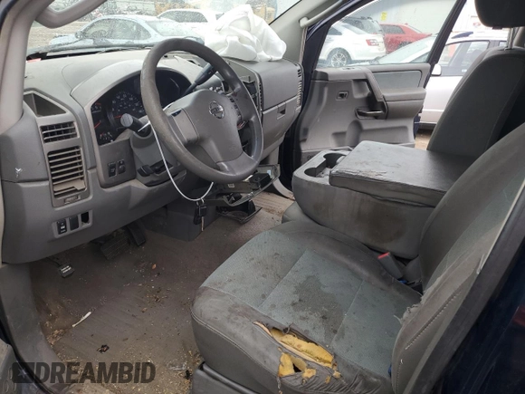 2006 Nissan Titan LE z VIN 1N6AA07B26N503160, wystawiony jako Copart lot #87855545 z przebiegiem 239 338 mil mil oraz Szkoda całkowita • Salvage title. Historia ofert i sprzedaży dostępna na DreamBid. Obrazek 7.