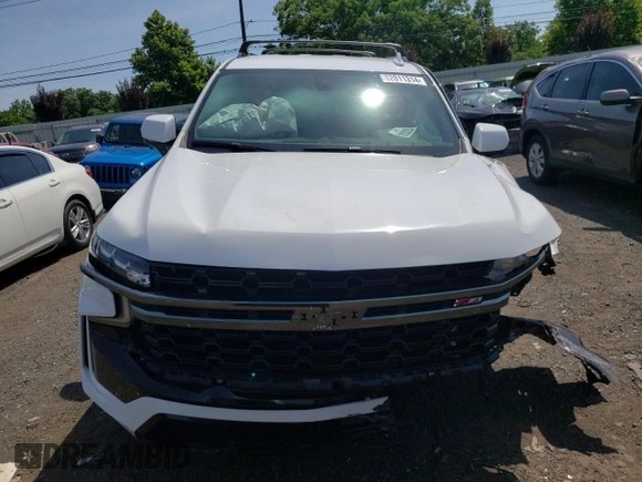 2022 Chevrolet Suburban Z71 with VIN 1GNSKDKDXNR254271, listed as a Copart auction lot 62811314 with Not Provided miles and Salvage Title. Bid and sale history available at DreamBid. Image 5.