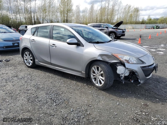 2011 Mazda Mazda3 s Sport with VIN JM1BL1K63B1460953, listed as a Copart auction lot 52150165 with 77,178 mi miles and Salvage Title. Bid and sale history available at carsss.com. Image 4.