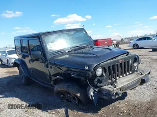 2016 Jeep Wrangler Unlimited Sahara with VIN 1C4BJWEG8GL229453, listed as a IAAI auction lot 42052560 with 120,709 mi miles and . Bid and sale history available at DreamBid. Image 1.