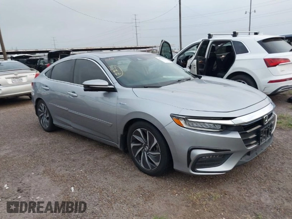 2019 Honda Insight Touring with VIN 19XZE4F96KE007485, listed as a IAAI auction lot 41946494 with Not Provided miles and . Bid and sale history available at DreamBid. Image 1.