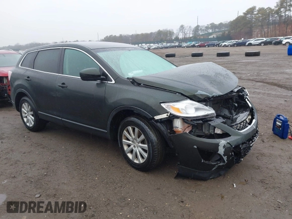 2010 Mazda CX-9 Sport with VIN JM3TB2MV0A0218389, listed as a IAAI auction lot 41464937 with 192,377 mi miles. Bid and sale history available at carsss.com. Image 1.