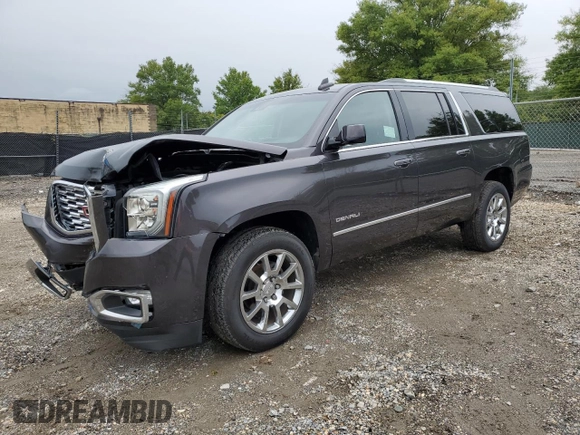 2018 GMC Yukon XL Denali with VIN 1GKS2HKJ6JR210630, listed as a Copart auction lot 73837294 with Not Provided miles and Salvage Title. Bid and sale history available at carsss.com. Image 1.
