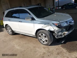 2008 Acura MDX Tech/Pwr Tail Gate with VIN 2HNYD28608H548223, listed as a IAAI auction lot 41618955 with 128,196 mi miles. Bid and sale history available at carsss.com. Image 1.