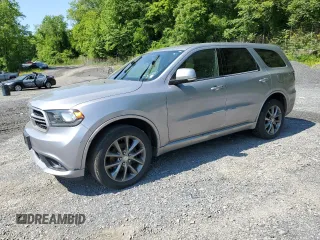 2015 Dodge Durango Limited with VIN 1C4RDJDG2FC163572, listed as a Copart auction lot 59164725 with 172,392 mi miles and Salvage title. Bid and sale history available at DreamBid. Image 1.