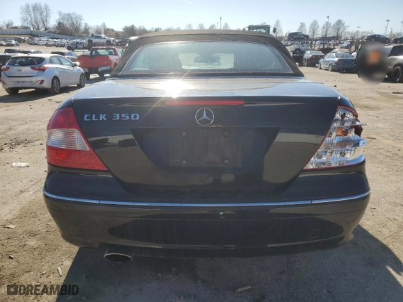 2009 Mercedes-Benz CLK-Class 3.5L with VIN WDBTK56F99T101886, listed as a Copart auction lot 45762945 with 127,351 mi miles and Salvage Title. Bid and sale history available at carsss.com. Image 6.