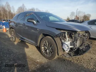 2022 Lexus RX 350 F Sport with VIN 2T2SZMDA3NC318017, listed as a Copart auction lot 86857654 with 54,131 mi miles and Salvage title. Bid and sale history available at DreamBid. Image 4.