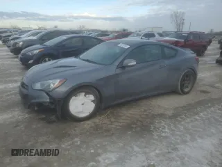 2016 Hyundai Genesis Coupe 3.8L Base with VIN KMHHT6KJ3GU134244, listed as a Copart auction lot 88579165 with 89,056 mi miles and Salvage title. Bid and sale history available at DreamBid. Image 1.
