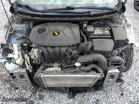 2013 Hyundai Elantra GT with VIN KMHD35LE2DU094597, listed as a Copart auction lot 52220545 with 48,068 mi miles and Salvage Title. Bid and sale history available at carsss.com. Image 11.