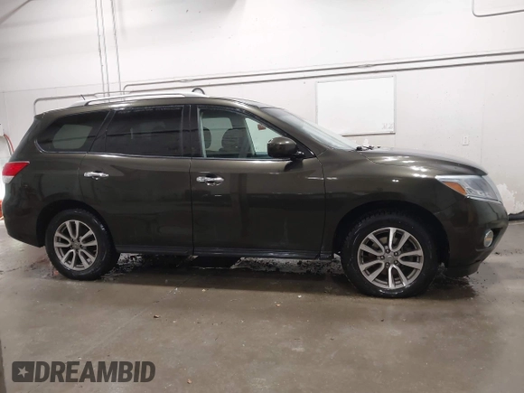 2015 Nissan Pathfinder SL with VIN 5N1AR2MM3FC650012, listed as a IAAI auction lot 42402958 with 118,329 mi miles and . Bid and sale history available at DreamBid. Image 13.