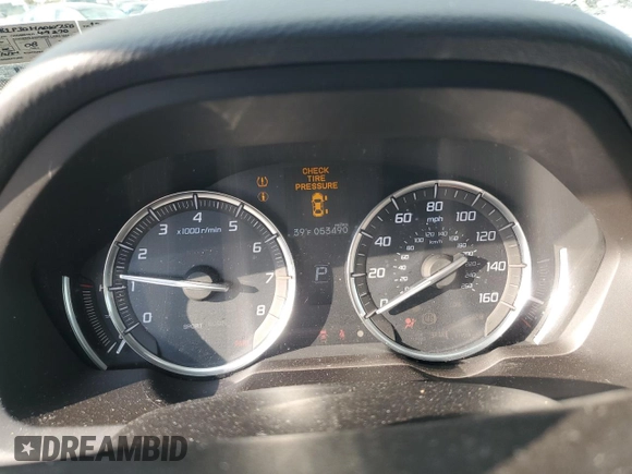 2017 Acura TLX with VIN 19UUB1F30HA010750, listed as a Copart auction lot 88780395 with 53,490 mi miles and Salvage Title. Bid and sale history available at carsss.com. Image 9.