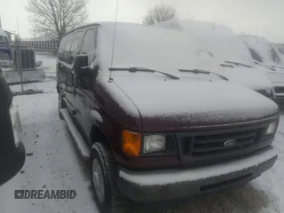 2007 Ford Econoline Cargo Commercial with VIN 1FTNE24W37DA44868, listed as a IAAI auction lot 41116855 with 147,935 mi miles and . Bid and sale history available at DreamBid. Image 1.