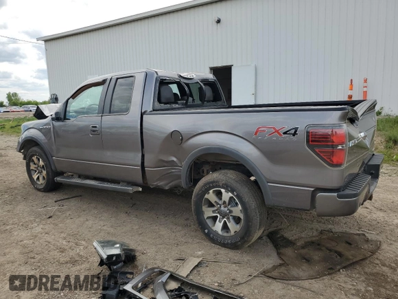 2014 Ford F-150 XL with VIN 1FTFX1EF3EKE62203, listed as a Copart auction lot 57868375 with 106,521 mi miles and Clean title. Bid and sale history available at DreamBid. Image 2.