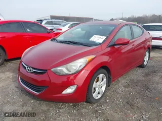 2013 Hyundai Elantra Limited with VIN KMHDH4AE2DU616434, listed as a IAAI auction lot 41751944 with 157,327 mi miles. Bid and sale history available at carsss.com. Image 2.