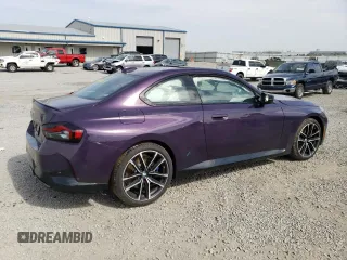 2022 BMW 2 Series M240i xDrive with VIN 3MW53CM08N8C61654, listed as a Copart auction lot 42562323 with 0 mi miles. Bid and sale history available at carsss.com. Image 3.