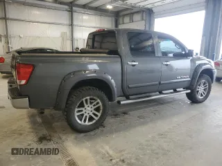2012 Nissan Titan SL with VIN 1N6BA0ECXCN300562, listed as a Copart auction lot 58244125 with 131,595 mi miles and Salvage title. Bid and sale history available at DreamBid. Image 3.