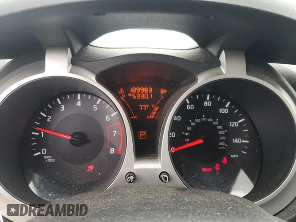 2015 Nissan Juke S with VIN JN8AF5MRXFT511624, listed as a Copart auction lot 51008695 with 189,983 mi miles and Salvage Title. Bid and sale history available at carsss.com. Image 9.