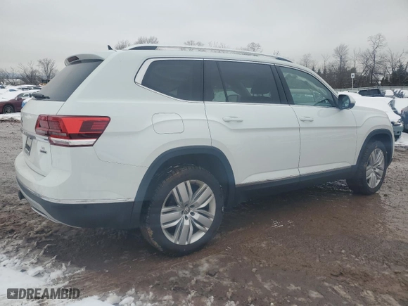 2019 Volkswagen Atlas 3.6L V6 SEL Premium with VIN 1V2NR2CA2KC622904, listed as a Copart auction lot 45040055 with 96,800 mi miles and Salvage Title. Bid and sale history available at carsss.com. Image 3.