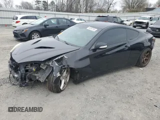 2016 Hyundai Genesis Coupe 3.8L Base with VIN KMHHT6KJ7GU132299, listed as a Copart auction lot 48250765 with 0 mi miles and Salvage Title. Bid and sale history available at carsss.com. Image 1.