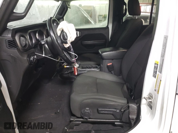 2021 Jeep Gladiator Sport S с VIN 1C6HJTAG2ML563219, выставлен на аукционе Copart как лот 85591344 с пробегом 46 842 миль миль и Списание • Salvage title. История ставок и продаж доступна на DreamBid. Изображение 7.