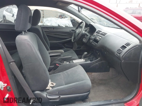 2005 Honda Civic Cpe LX with VIN 1HGEM22595L022293, listed as a IAAI auction lot 42008332 with 1 mi miles. Bid and sale history available at carsss.com. Image 5.