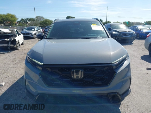 2024 Honda CR-V Sport with VIN 7FARS5H53RE025850, listed as a IAAI auction lot 41740782 with 27,398 mi miles and . Bid and sale history available at DreamBid. Image 12.