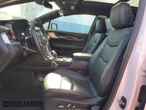 2023 Cadillac XT5 FWD Premium Luxury with VIN 1GYKNCR44PZ159363, listed as a Copart auction lot 49511915 with 42,382 mi miles and Salvage Title. Bid and sale history available at carsss.com. Image 7.