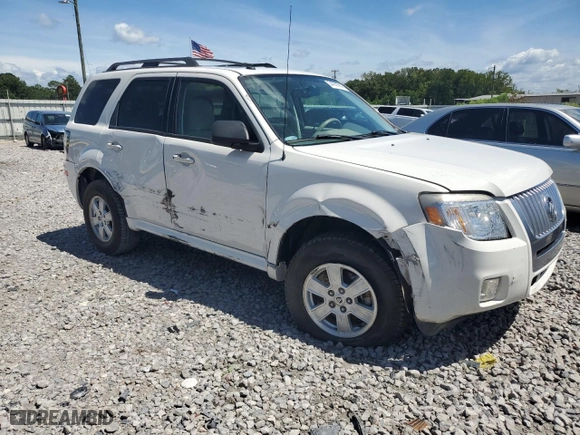 2010 Mercury Mariner with VIN 4M2CN8B78AKJ00919, listed as a Copart auction lot 64988364 with 0 mi miles and Salvage Title. Bid and sale history available at carsss.com. Image 4.