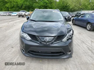 2017 Nissan Rogue SV with VIN JN1BJ1CR2HW110355, listed as a Copart auction lot 56955865 with 115,554 mi miles and Salvage title. Bid and sale history available at DreamBid. Image 5.