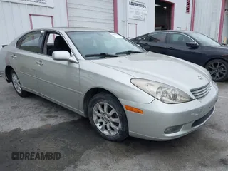 2004 Lexus ES 350 with VIN JTHBA30G845022064, listed as a IAAI auction lot 42107732 with 161,346 mi miles and . Bid and sale history available at DreamBid. Image 1.