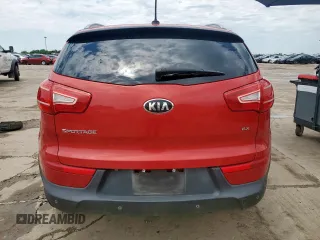 2013 Kia Sportage EX with VIN KNDPCCA2XD7542288, listed as a Copart auction lot 58819995 with 125,315 mi miles and Salvage title. Bid and sale history available at DreamBid. Image 6.
