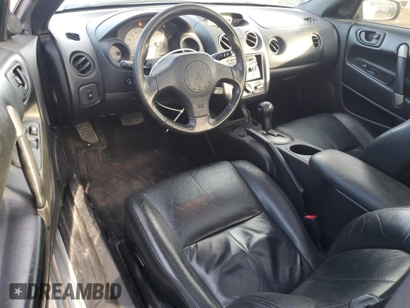 2001 Mitsubishi Eclipse with VIN 4A3AC54H71E185335, listed as a Copart auction lot 44184055 with 93,798 mi miles and Salvage Title. Bid and sale history available at DreamBid. Image 8.