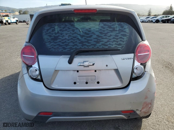 2015 Chevrolet Spark LS with VIN KL8CB6S98FC712651, listed as a Copart auction lot 49903955 with 42,460 mi miles and Salvage Title. Bid and sale history available at carsss.com. Image 6.