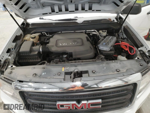 2015 GMC Canyon 2WD with VIN 1GTG5AE35F1172598, listed as a Copart auction lot 41620115 with 135,864 mi miles and Salvage Title. Bid and sale history available at DreamBid. Image 11.