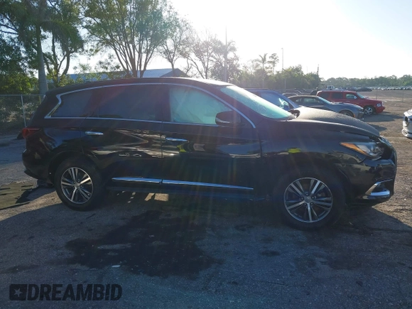 2020 Infiniti QX60 Luxe with VIN 5N1DL0MM6LC521745, listed as a IAAI auction lot 42265588 with 172,263 mi miles and . Bid and sale history available at DreamBid. Image 13.