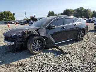 2018 Acura TLX w/Advance Pkg with VIN 19UUB3F77JA001807, listed as a Copart auction lot 71098594 with 83,510 mi miles and Salvage Title. Bid and sale history available at carsss.com. Image 1.